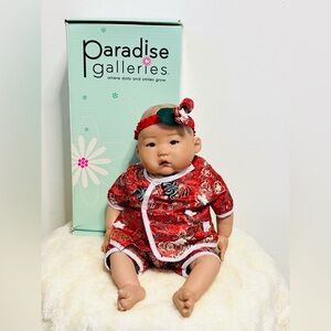 Paradise Galleries Asian Reborn Baby
